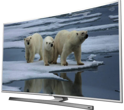 40  Samsung UE40JU6510 Smart Ultra HD 4k  Curved LED TV - White
